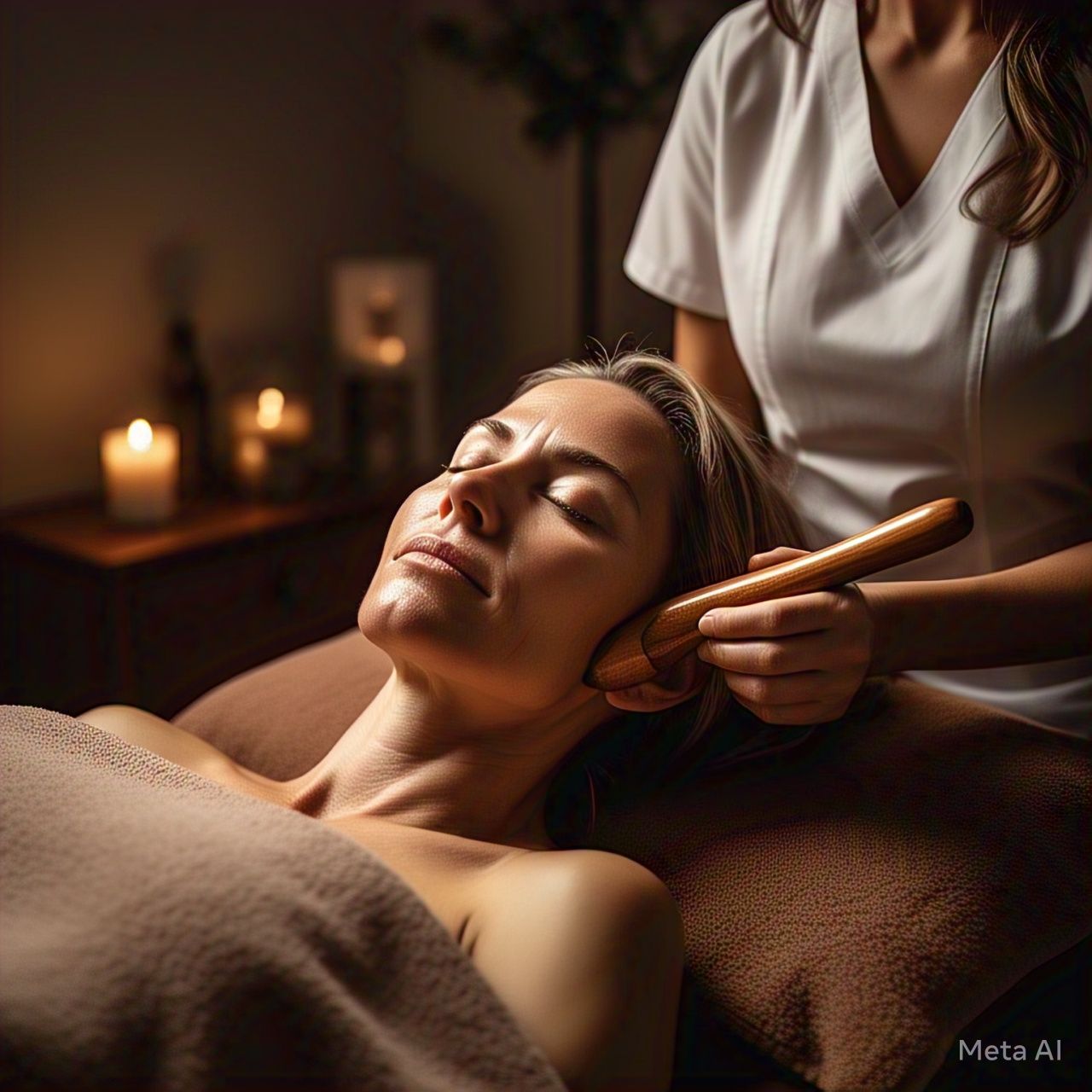 ¿Cómo la maderoterapia facial combate la flacidez y las arrugas?